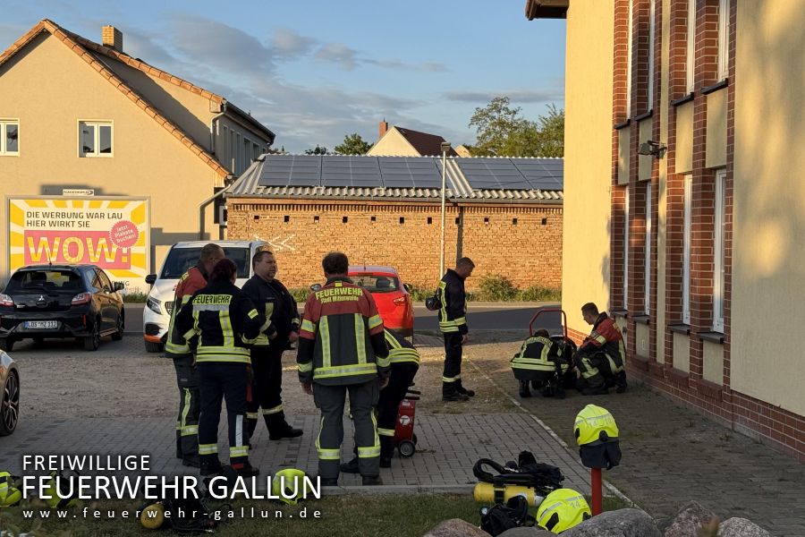 Ausbildung mit der Feuerwehr Mittenwalde
